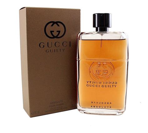 gucci guilty absolute edp 90 ml|gucci guilty edp pour homme.